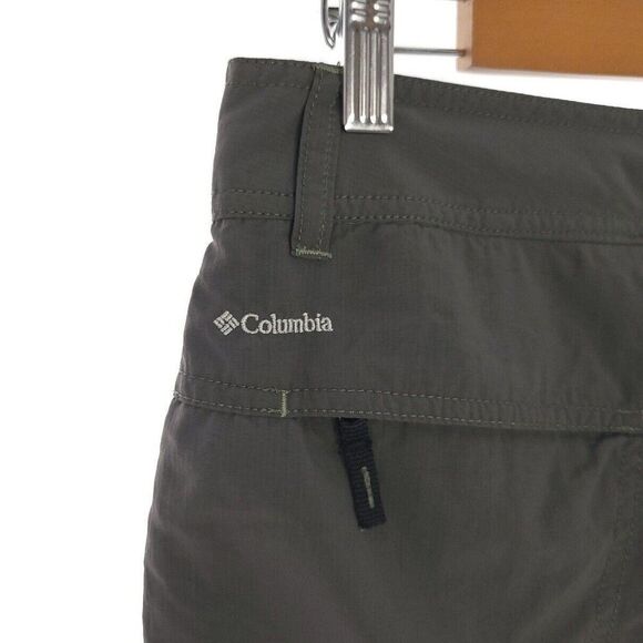 Columbia Omni Shade Sun Protection Solid Green Outdoor Skort Size 2 - Picture 7 of 14